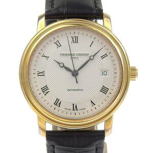 FREDERIQUE CONSTANT Date Watches FC-303/31X3P4/5/6 Back schedule Silver